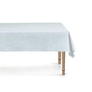 Mantel desechable azul claro
