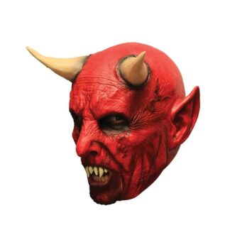 Máscara demonio con cuernos