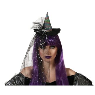 Sombrero mini para bruja estilosa