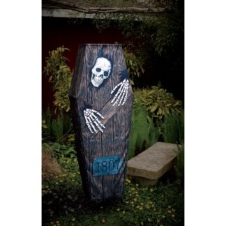 Póster Ataúd con Calavera 1,5 m