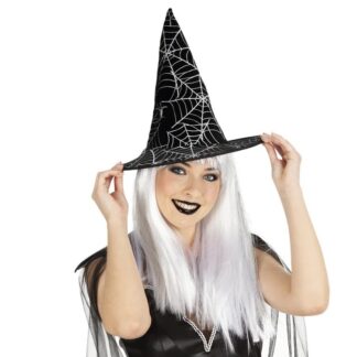 Sombrero de Bruja Terciopelo Glow in the Dark