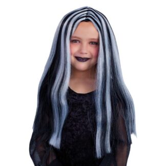 Peluca Blanca y Negra