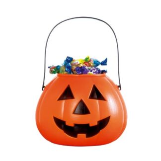 Cesta Calabaza para Dulces naranja