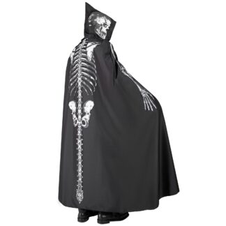 Capa Calavera Adulto 150 cm