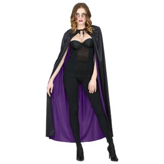 Capa Reversible Lila y Negra 130 cm