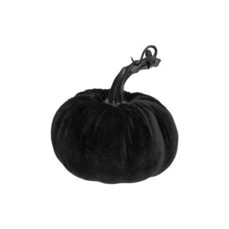 Calabaza Negra Decorativa 10 cm
