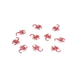 Pack de 10 Escorpiones Decorativos