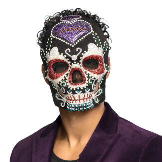 Máscara Día de los Muertos Deluxe