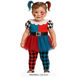 Disfraz arlequín niña