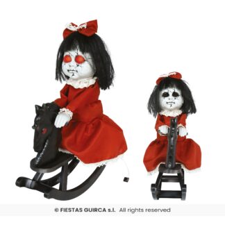 Muñeca caballito, movimiento, luz y sonido