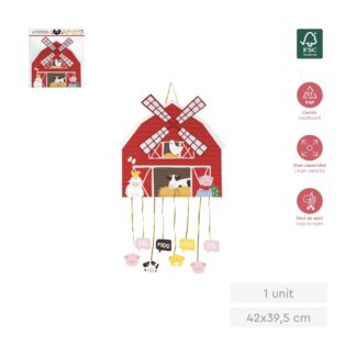 PIÑATA GRANERO GRANJA 45X42 CM 1 UD FSC MIX 70%