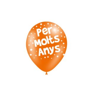 Bolsa de 8 Globos 95 cm Per Molts Anys
