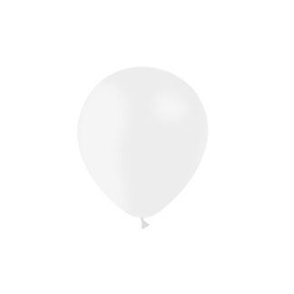 Bolsa 50 globos 30cm Blanco