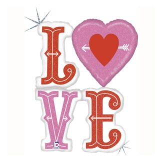 Globo foil Love