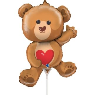 Globo oso con corazón