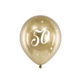 Globos glossy 50 años 30 cm