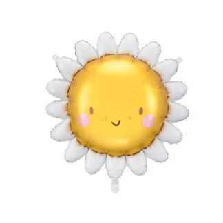 Globo foil con forma de sol