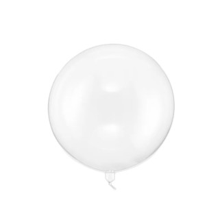 Globo burbuja transparente