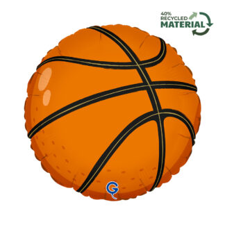 Globo foil pelota basquet