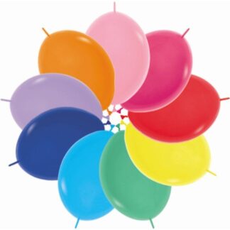 Bolsa de 50 globos látex quickly multicolor