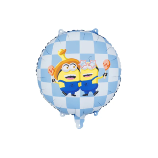 Globo de papel aluminio Minions, 35x35 cm