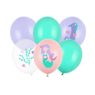 Globos mundo marino