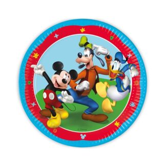 8 Platos Mickey Mouse