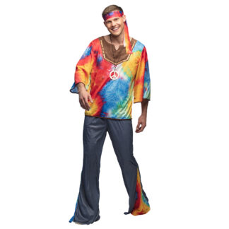 Disfraz hippie Marley