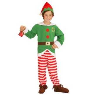 Elfo ayudante papa noël (abrigo pantalones sombrero)
