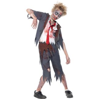 Zombie School Boy Costume, Gre