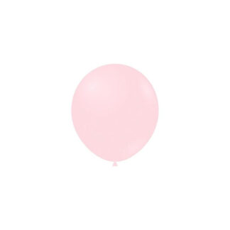 100 globos 13cm rosa pastel