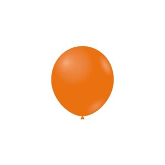 100 globos 13cm naranja