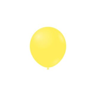 100 globos 13cm amarillo