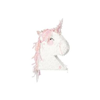 Piñata plegable unicornio 41x48x10cm