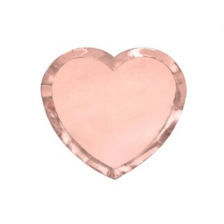 Plato forma de corazón 21x19cm