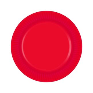 Platos rojos