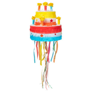 Piñata tarta de cumpleaños