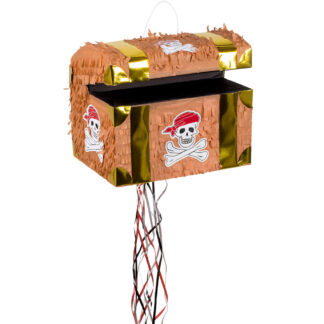 Piñata cofre del tesoro