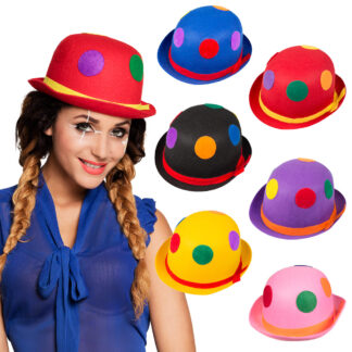 Sombrero payaso bombín