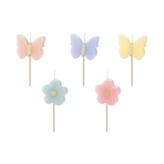 Velas de cumpleaños Mariposa