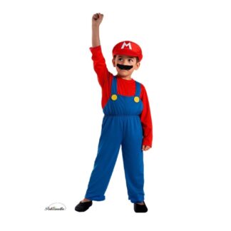 Disfraz Fontanero Videojuego Niño