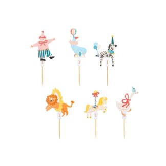 Cake topper circo