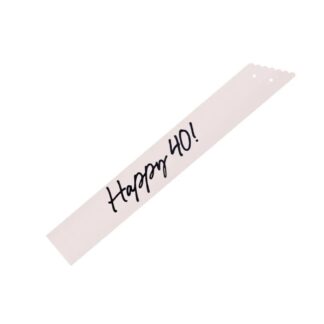Banda "Happy 40!" mood iconic