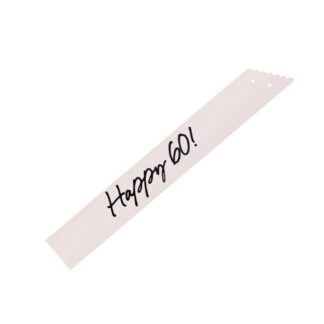 Banda "Happy 60!" mood iconic