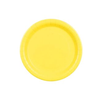 Platos color amarillo
