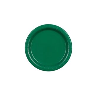 Platos color verde