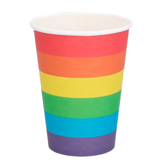 Vasos arcoíris