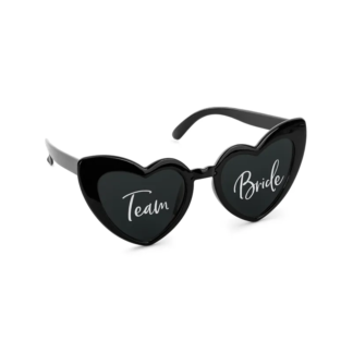 Gafas corazón Team Bride