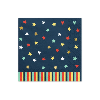 Servilleta estrellas