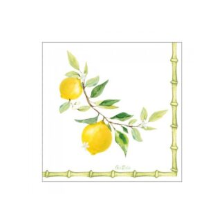 Servilletas Lemon Tree 33x33cm 16ud